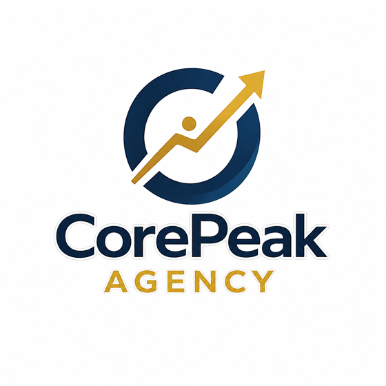 Logo de CorePeak Agency